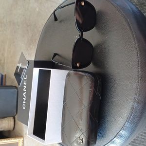 Chanel sunglasses with original box and papers